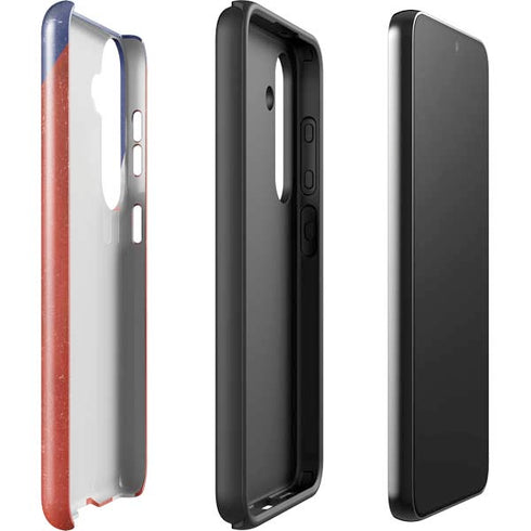 Puerto Rico Flag Distressed Galaxy S25 Impact Case